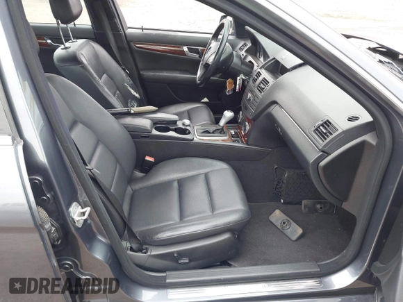 2011 Mercedes-Benz C 300 Sport with VIN WDDGF8BBXBR176410, listed as a IAAI auction lot 41999690 with 187,506 mi miles and . Bid and sale history available at carsss.com. Image 5.