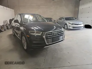 2019 Audi Q5 Premium Plus z VIN WA1BNAFY5K2083360, wystawiony jako Copart lot #59743805 z przebiegiem 37 158 mil mil oraz Szkoda całkowita • Salvage title. Historia ofert i sprzedaży dostępna na DreamBid. Obrazek 1.