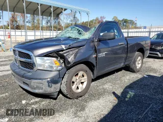 2014 Ram 1500 Tradesman with VIN 3C6JR6ATXEG143845, listed as a Copart auction lot 76970934 with 141,762 mi miles and Non Repairable. Bid and sale history available at carsss.com. Image 1.