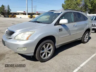 2008 Lexus RX with VIN 2T2HK31U28C050718, listed as a Copart auction lot 47109485 with 222,165 mi miles and Clean Title. Bid and sale history available at carsss.com. Image 1.