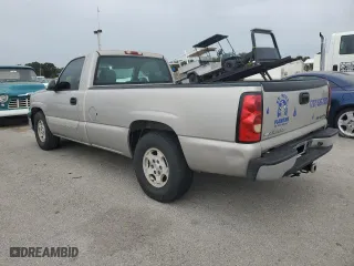 2004 Chevrolet Silverado 1500 LS with VIN 1GCEC14V04Z255175, listed as a Copart auction lot 77254964 with 0 mi miles and Salvage Title. Bid and sale history available at carsss.com. Image 2.