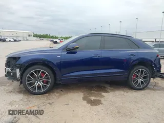 2019 Audi Q8 Prestige z VIN WA1FVAF13KD019245, wystawiony jako IAAI lot #42194524 z przebiegiem 74 703 mil mil oraz . Historia ofert i sprzedaży dostępna na DreamBid. Obrazek 15.