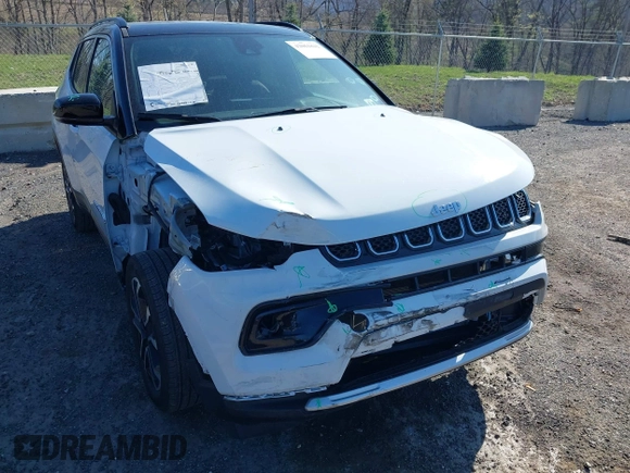 2023 Jeep Compass Limited with VIN 3C4NJDCN8PT534989, listed as a IAAI auction lot 42061842 with 19,031 mi miles and . Bid and sale history available at DreamBid. Image 6.