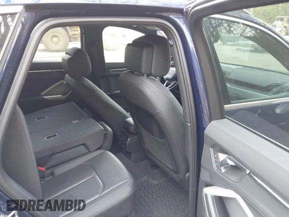 2021 Audi Q3 S line Premium with VIN WA1DECF31M1031368, listed as a IAAI auction lot 42133396 with 50,148 mi miles and . Bid and sale history available at DreamBid. Image 8.