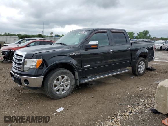 2014 Ford F-150 XL with VIN 1FTFW1ETXEFC65143, listed as a Copart auction lot 55366185 with 160,846 mi miles and Clean Title. Bid and sale history available at carsss.com. Image 1.