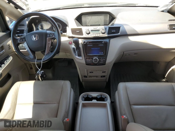 2015 Honda Odyssey Touring Elite z VIN 5FNRL5H91FB053430, wystawiony jako Copart lot #55276315 z przebiegiem 96 667 mil mil oraz Szkoda całkowita • Salvage title. Historia ofert i sprzedaży dostępna na DreamBid. Obrazek 8.
