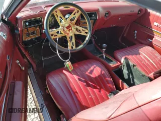 1973 Oldsmobile Cutlass z VIN 3J57K3R163474, wystawiony jako Copart lot #76600454 z przebiegiem 29 068 mil mil oraz Nie do naprawy. Historia ofert i sprzedaży dostępna na DreamBid. Obrazek 8.
