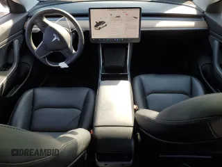 2019 Tesla Model 3 Long Range with VIN 5YJ3E1EB2KF442345, listed as a Copart auction lot 54063095 with 47,253 mi miles and Salvage Title. Bid and sale history available at carsss.com. Image 8.