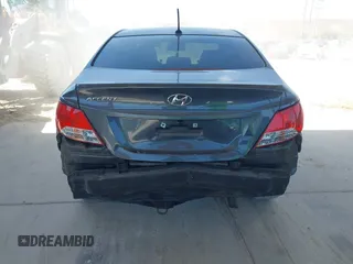 2012 Hyundai Accent GLS with VIN KMHCU4AE5CU246327, listed as a IAAI auction lot 42124657 with 139,287 mi miles. Bid and sale history available at carsss.com. Image 6.