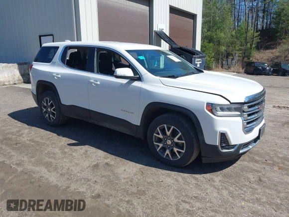 2020 GMC Acadia SLE with VIN 1GKKNRLS4LZ171981, listed as a IAAI auction lot 42132711 with 60,184 mi miles and . Bid and sale history available at DreamBid. Image 1.