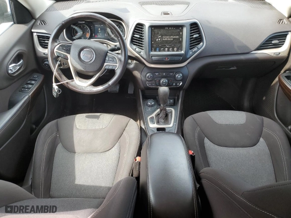 2014 Jeep Cherokee Latitude with VIN 1C4PJMCS4EW192981, listed as a Copart auction lot 53297325 with 109,006 mi miles and Salvage Title. Bid and sale history available at carsss.com. Image 8.