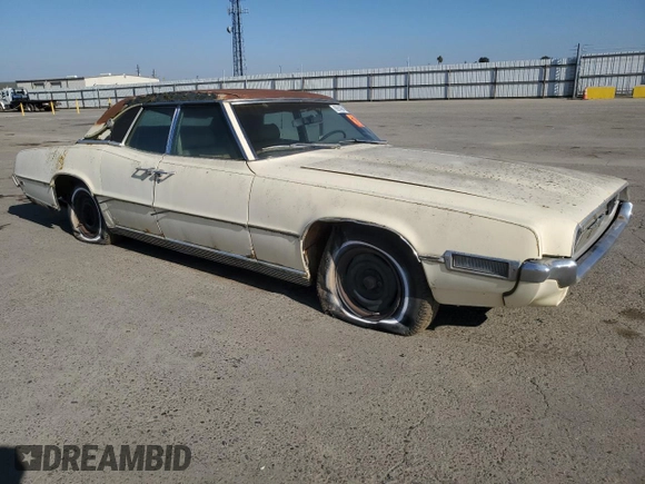 1969 Ford Thunderbird with VIN 9Y87N133677, listed as a Copart auction lot 89146415 with 83,190 mi miles and Clean Title. Bid and sale history available at DreamBid. Image 4.