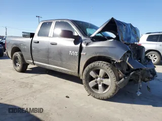 2017 Ram 1500 Express with VIN 1C6RR7FT4HS743999, listed as a Copart auction lot 48636445 with 180,419 mi miles and Salvage Title. Bid and sale history available at carsss.com. Image 4.