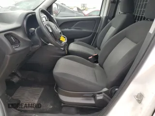 2022 Ram ProMaster City Cargo Tradesman with VIN ZFBHRFAB4N6Y48546, listed as a Copart auction lot 50493215 with 21,531 mi miles and Salvage title. Bid and sale history available at DreamBid. Image 7.