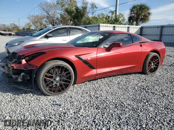2014 Chevrolet Corvette Z51 2LT with VIN 1G1YK2D70E5134011, listed as a Copart auction lot 89138345 with 52,973 mi miles and Salvage title. Bid and sale history available at DreamBid. Image 1.