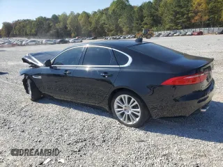 2017 Jaguar XF 20d Prestige with VIN SAJBE4BN9HCY44527, listed as a Copart auction lot 76555354 with 0 mi miles and Salvage Title. Bid and sale history available at carsss.com. Image 2.
