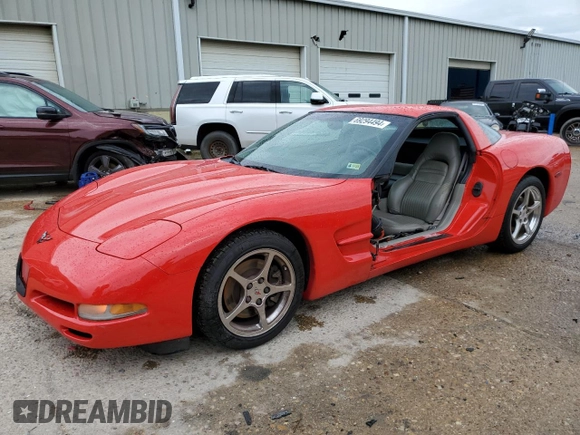 2002 Chevrolet Corvette with VIN 1G1YY22G525102572, listed as a Copart auction lot 69294494 with 82,578 mi miles and Salvage Title. Bid and sale history available at carsss.com. Image 1.