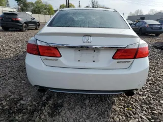 2014 Honda Accord Sedan Sport with VIN 1HGCR2F50EA284203, listed as a Copart auction lot 53720765 with 201,191 mi miles and Salvage Title. Bid and sale history available at carsss.com. Image 6.