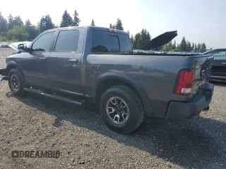 2017 Ram 1500 Rebel with VIN 1C6RR7YT9HS672005, listed as a Copart auction lot 61604785 with 158,772 mi miles and Clean title. Bid and sale history available at DreamBid. Image 2.