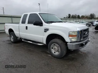 2008 Ford Super Duty F-250 SRW XL with VIN 1FTSX215X8EE43152, listed as a Copart auction lot 51999755 with 153,363 mi miles and Salvage Title. Bid and sale history available at carsss.com. Image 4.