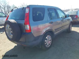 2006 Honda CR-V EX with VIN SHSRD78856U422914, listed as a IAAI auction lot 41626811 with 150,765 mi miles. Bid and sale history available at carsss.com. Image 4.