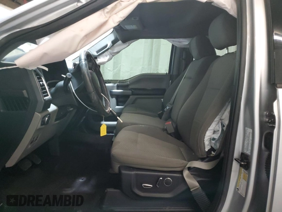 2017 Ford F-150 XL with VIN 1FTEW1EP1HFA55842, listed as a Copart auction lot 45715775 with 141,732 mi miles and Salvage Title. Bid and sale history available at carsss.com. Image 7.