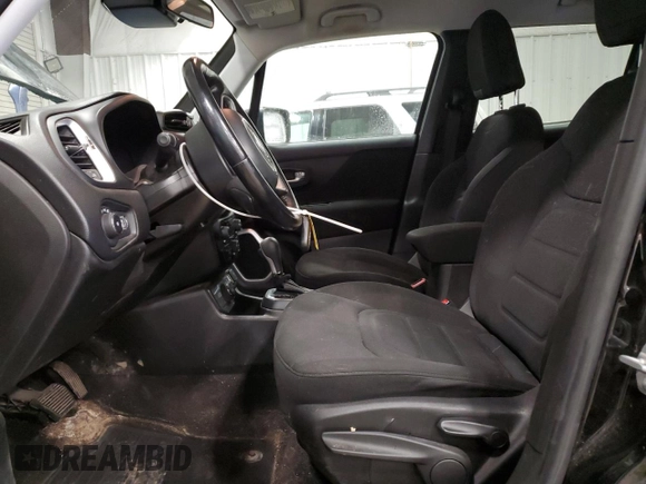 2020 Jeep Renegade Latitude with VIN ZACNJBBB4LPL97771, listed as a Copart auction lot 54776085 with 106,326 mi miles and Salvage title. Bid and sale history available at DreamBid. Image 7.