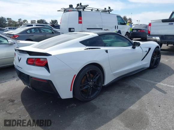 2015 Chevrolet Corvette Z51 2LT with VIN 1G1YK2D73F5117088, listed as a IAAI auction lot 41756533 with 23,098 mi miles and . Bid and sale history available at DreamBid. Image 4.