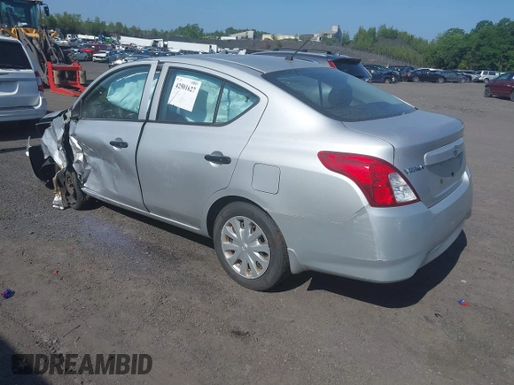 2016 Nissan Versa S with VIN 3N1CN7AP6GL848631, listed as a IAAI auction lot 42501627 with 110,259 mi miles and . Bid and sale history available at DreamBid. Image 3.