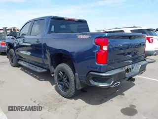 2021 Chevrolet Silverado 1500 Custom Trail Boss with VIN 3GCPYCEF0MG137222, listed as a IAAI auction lot 41906200 with 29,517 mi miles and . Bid and sale history available at DreamBid. Image 3.
