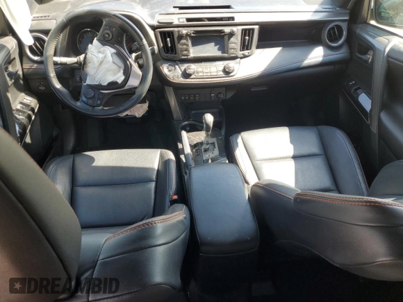 2018 Toyota RAV4 SE with VIN 2T3JFREV9JW801731, listed as a Copart auction lot 55866485 with 64,043 mi miles and Salvage title. Bid and sale history available at DreamBid. Image 8.