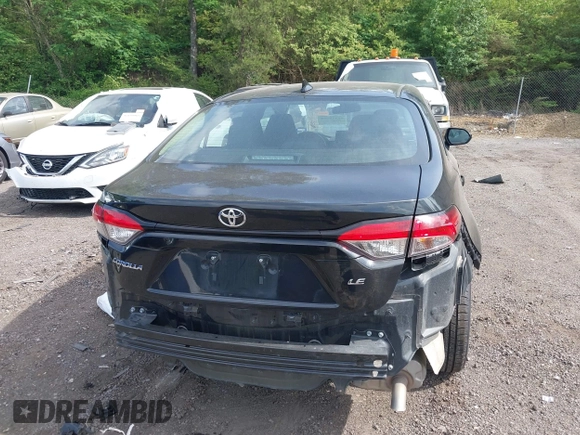 2022 Toyota Corolla LE with VIN 5YFEPMAE1NP358305, listed as a IAAI auction lot 42170738 with 42,644 mi miles and . Bid and sale history available at DreamBid. Image 16.