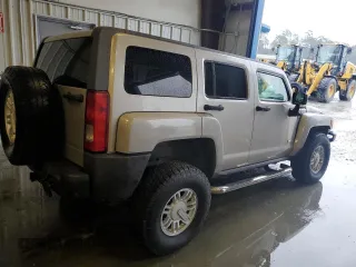 2008 Hummer H3 SUV with VIN 5GTEN13E588146985, listed as a Copart auction lot 73355404 with 96,450 mi miles and Salvage Title. Bid and sale history available at carsss.com. Image 3.