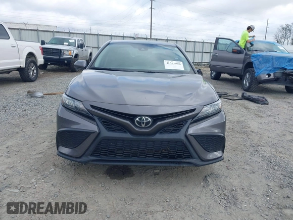 2021 Toyota Camry SE Nightshade with VIN 4T1G11AK4MU459186, listed as a IAAI auction lot 41557908 with 93,317 mi miles. Bid and sale history available at carsss.com. Image 12.