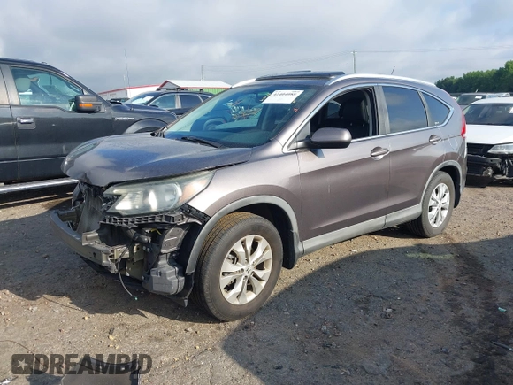 2012 Honda CR-V EX-L with VIN 5J6RM4H78CL021244, listed as a IAAI auction lot 42404088 with 133,889 mi miles and . Bid and sale history available at DreamBid. Image 23.