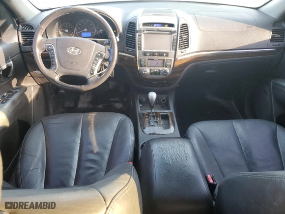 2012 Hyundai Santa Fe Limited with VIN 5XYZK4AG6CG140038, listed as a Copart auction lot 48536185 with 177,077 mi miles and Salvage Title. Bid and sale history available at carsss.com. Image 8.