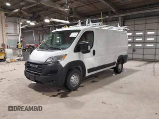 2023 Ram ProMaster Cargo with VIN 3C6LRVAG5PE571164, listed as a IAAI auction lot 41202787 with 5,503 mi miles and . Bid and sale history available at DreamBid. Image 2.