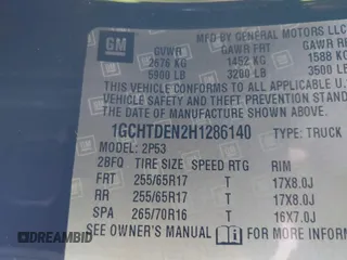 2017 Chevrolet Colorado 4WD Z71 with VIN 1GCHTDEN2H1286140, listed as a IAAI auction lot 41427846 with 46,736 mi miles. Bid and sale history available at carsss.com. Image 9.