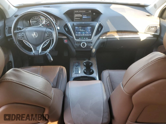 2020 Acura MDX w/Advance Pkg with VIN 5J8YD4H81LL037412, listed as a Copart auction lot 80635984 with 60,410 mi miles and Salvage Title. Bid and sale history available at carsss.com. Image 8.