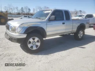 2002 Toyota Tacoma PreRunner z VIN 5TESN92N72Z042921, wystawiony jako Copart lot #49487585 z przebiegiem 245 937 mil mil oraz Szkoda całkowita • Salvage title. Historia ofert i sprzedaży dostępna na DreamBid. Obrazek 1.