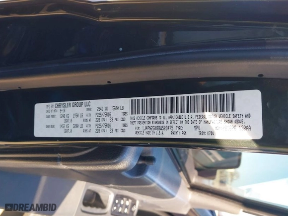 2011 Jeep Liberty Sport with VIN 1J4PN2GK8BW509475, listed as a IAAI auction lot 41609236 with 190,566 mi miles. Bid and sale history available at carsss.com. Image 9.