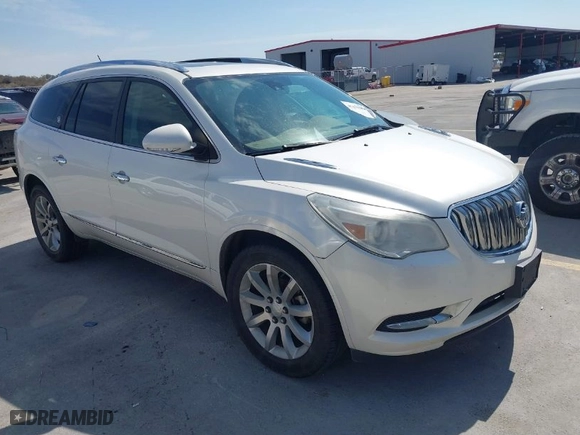 2014 Buick Enclave Premium with VIN 5GAKRCKDXEJ293781, listed as a IAAI auction lot 41678081 with 115450 miles. Bid and sale history available at carsss.com. Image 1.