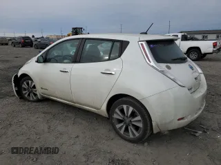 2016 Nissan LEAF SL with VIN 1N4BZ0CP8GC313416, listed as a Copart auction lot 43209205 with 30,845 mi miles and Salvage Title. Bid and sale history available at carsss.com. Image 2.