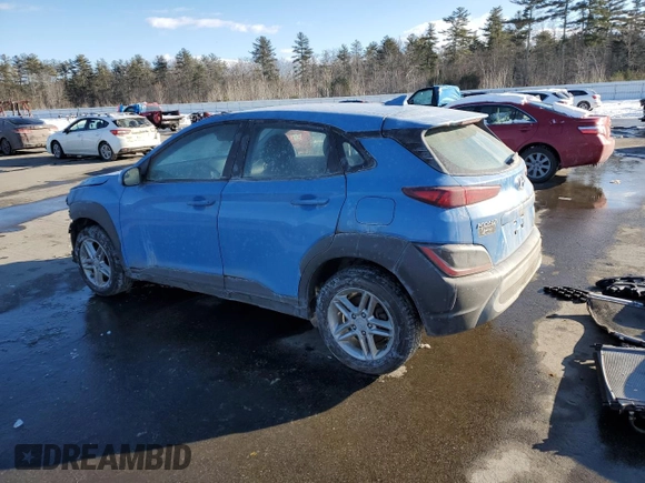 2022 Hyundai Kona SE with VIN KM8K2CAB5NU768606, listed as a Copart auction lot 43976075 with 73,079 mi miles and Salvage Title. Bid and sale history available at carsss.com. Image 2.