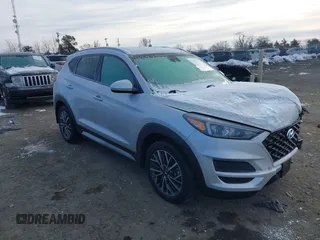 2019 Hyundai Tucson Ultimate with VIN KM8J3CAL7KU901928, listed as a IAAI auction lot 41387537 with 20,448 mi miles. Bid and sale history available at carsss.com. Image 1.
