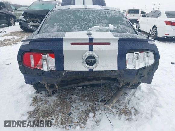 2010 Ford Mustang GT with VIN 1ZVBP8CH2A5176411, listed as a IAAI auction lot 41274325 with 71,589 mi miles and . Bid and sale history available at DreamBid. Image 6.