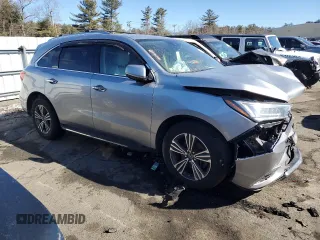 2018 Acura MDX with VIN 5J8YD4H34JL004454, listed as a Copart auction lot 43599075 with 98,974 mi miles and Salvage Title. Bid and sale history available at DreamBid. Image 4.