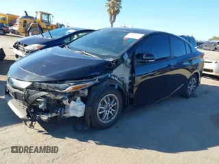 2022 Toyota Prius LE with VIN JTDKAMFP5N3225781, listed as a IAAI auction lot 40822065 with 42,307 mi miles and . Bid and sale history available at DreamBid. Image 18.