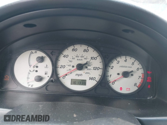 2002 Mazda Protege DX with VIN JM1BJ225520542854, listed as a IAAI auction lot 41955679 with 161,338 mi miles and . Bid and sale history available at DreamBid. Image 7.