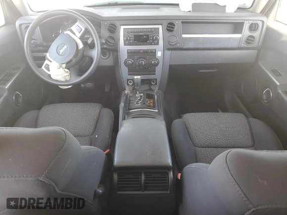 2010 Jeep Commander Sport with VIN 1J4RG4GK8AC131575, listed as a Copart auction lot 45287345 with 125,854 mi miles and Salvage title. Bid and sale history available at DreamBid. Image 8.